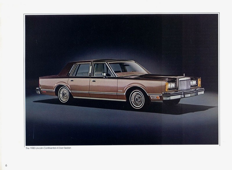 1980 Lincoln Continental Brochure Page 5